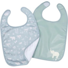 Babytolove EET OF 2 BIBS - GREEN TROPICS