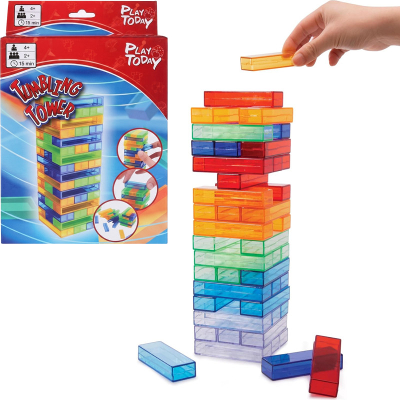 GRA WIEŻA UKŁADANKA 45 ELEMENTÓW