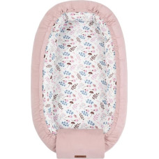 Sensillo BABY NEST VELVET TWIGS PINK 80X45