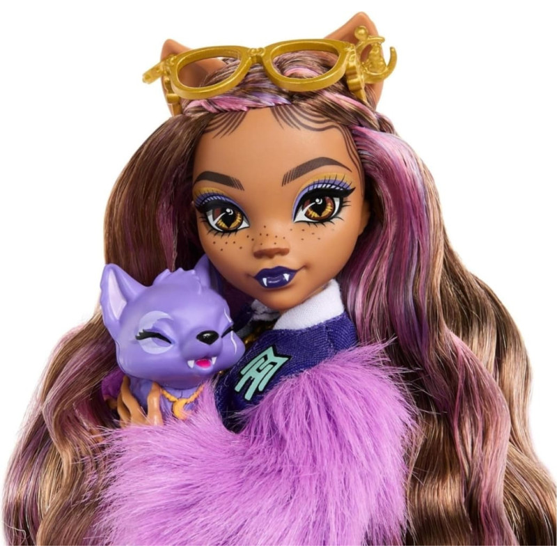 MIX Mattel HRP65 Monster High Lalka Clawdeen Wolf
