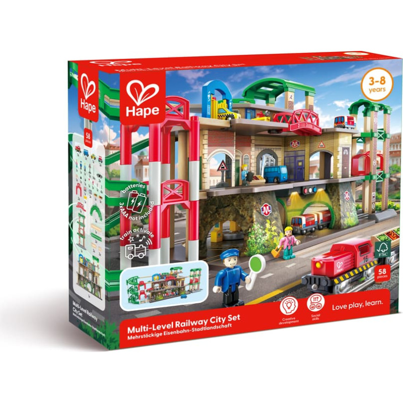 Hape daudzslāņu dzelzceļa pilsētas konstruktors, E3883A