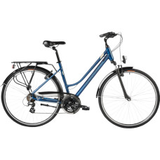 Romet Women's hybrid bicycle ROMET Gazela 0, turquoise-gold (M)