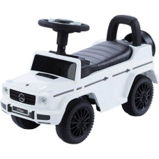 Moovkee paspiriama vaikiška mašinėlė Mercedes-Benz G350D, balta, guminiai ratai, 652