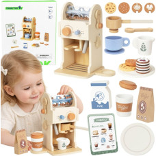 Tooky Toy Wooden Coffee Set - Barista Express