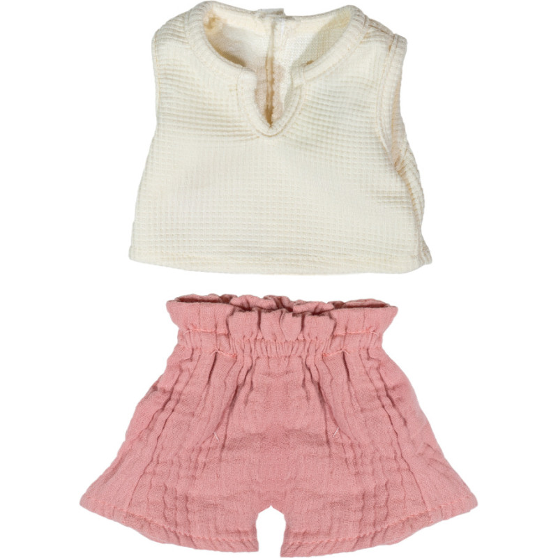 Miniland WARM WEATHER SHIRT&SHORTS 38CM