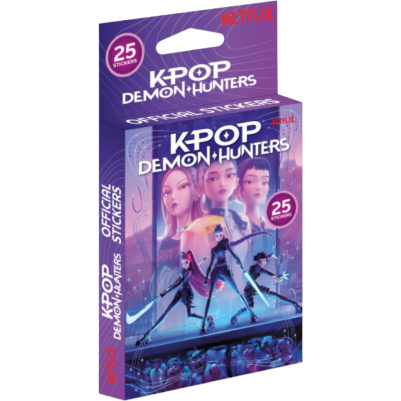 Kpop Demon Hunters K-POP DEMON HUNTERS kolekcionējamo uzlīmju komplekts, 25 gab., KPSTICKER-2026_5