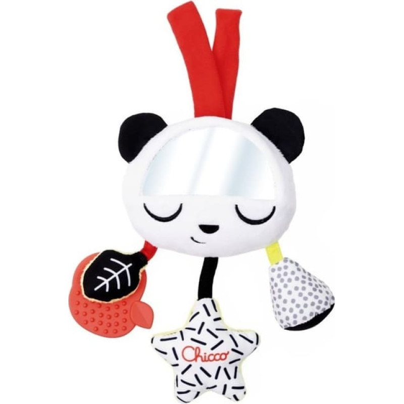 Chicco kontrastinis pakabinamas žaislas Panda 184675