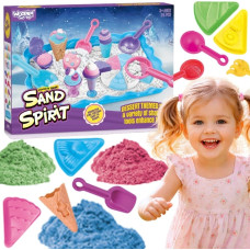 Woopie SAND FAIRY Kinetic Sand Set Ice Cream Parlor Desserts 24pcs