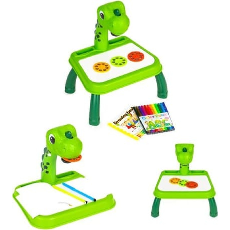 Iplay Projektors DINO ar attēliem+aksesuāri, 79509