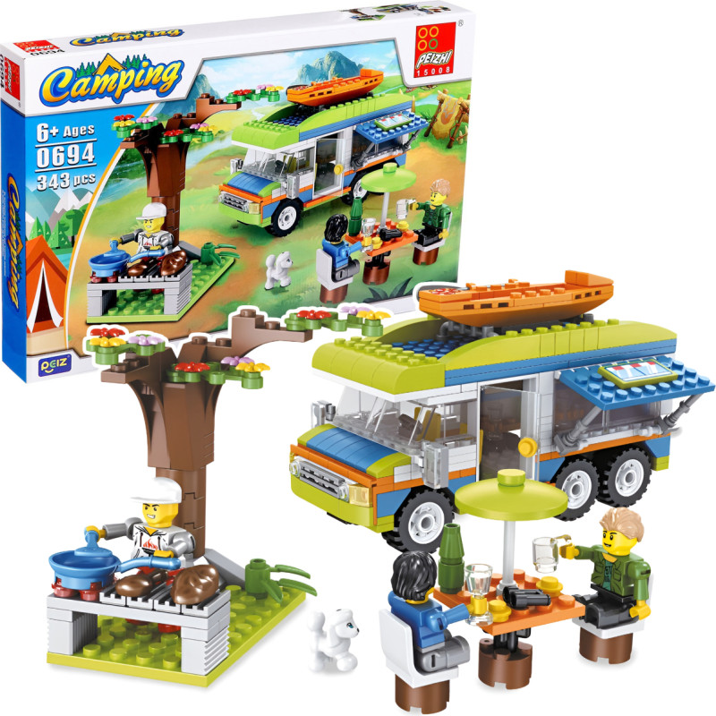 KLOCKI KEMPING 343 ELEMENTY