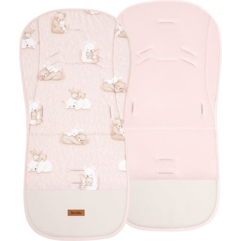 Sensillo STROLLER INSERT 3D BEAR AND RABBIT