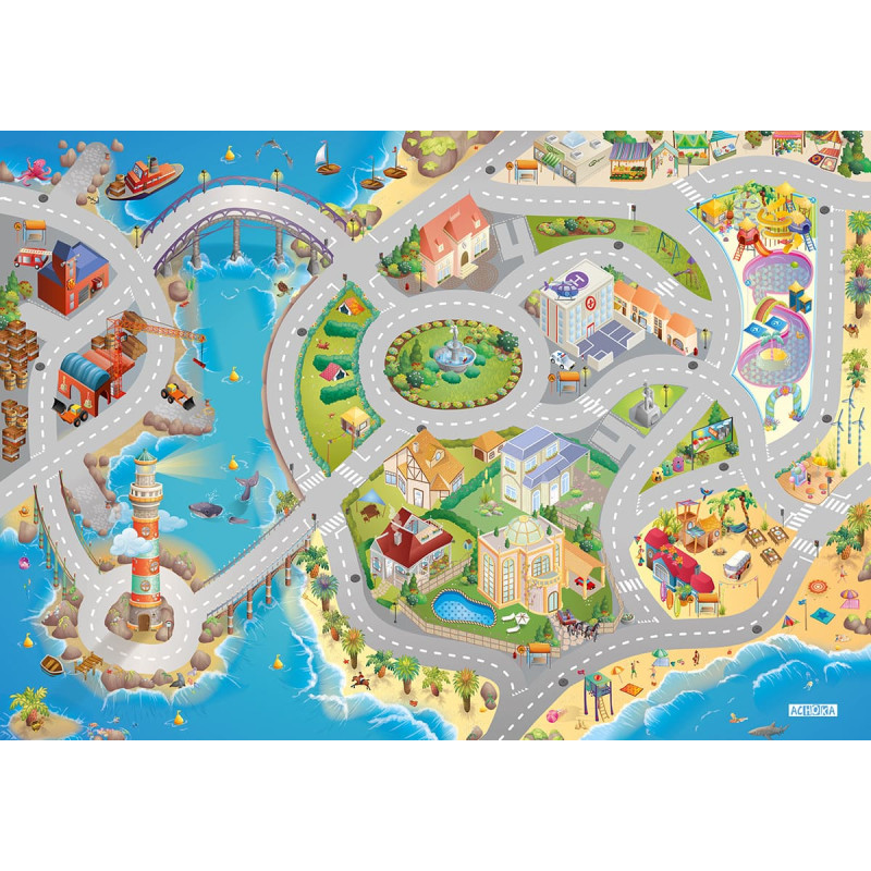 Marko ULTRASOFT CARPET/PLAYMAT SEASIDE 100x150