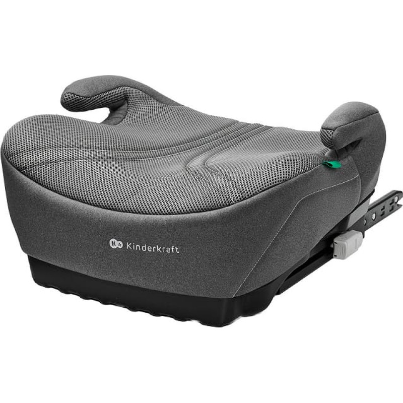 Kinderkraft autosēdeklis I-BOOST 2 PRO, pelēks, KCIBOO02GRYPR00