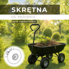 Springos Sodo vežimėlis 110 x 51 x 95 cm, 250 kg GA0083