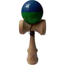 Kendama Half Split Blue and Green 18 cm
