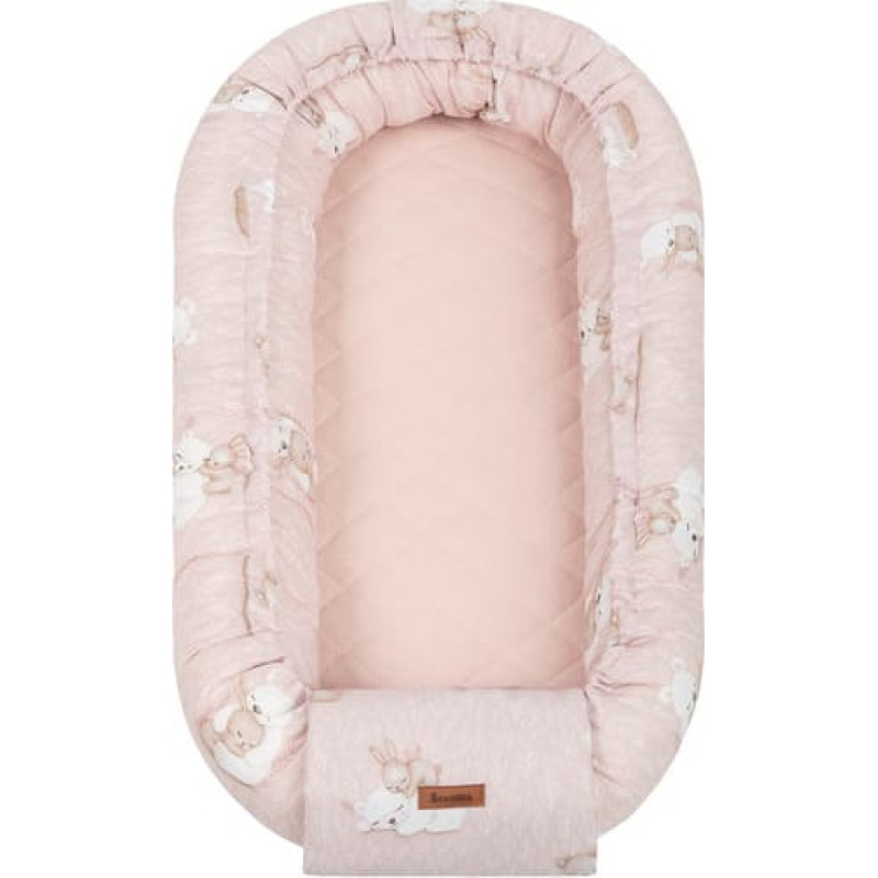 Sensillo BABY NEST MUSLIN 80X45&nbsp;BEAR AND RABBIT