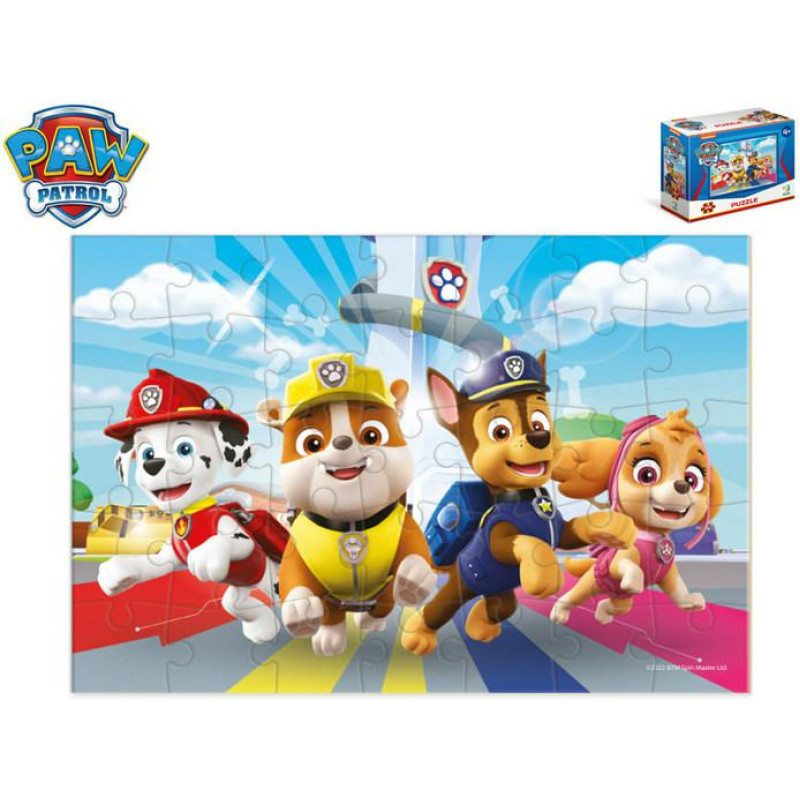 Paw Patrol 05680 PSI PATROL PUZZLE 20x13 CM 35 EL.W