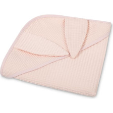 Sensillo BATH COVER WAFFLE PINK 110X110