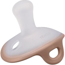 Mombella P01213 Silikonowy smoczek uspokajający Grzybek Mocha Mousse