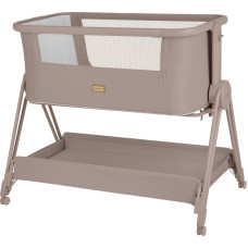 Bedside crib Liya Mocha