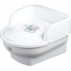 Maltex 1957-60 Chamber pot Throne, white