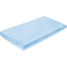 Sensillo Frotte bed sheet Frotte with elastic band blue