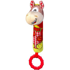 Babyono SQUEAKY TEETHING TOY: HORSE