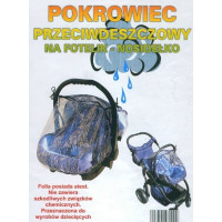 ALL Probaby Rain Cover 60109 Universālā Lietusplēve autokrēsliņiem  0-13 kg