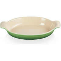 Le Creuset Cepamtrauks ovāls Heritage akmens masas 28cm / 1,6L bambusa zaļš