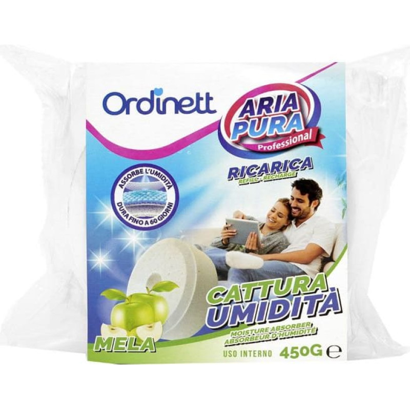 Ordinett Mitruma absorbētāja papildināmā tablete 450g ābols