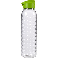 Curver Pudele Dots Bottle 0,75L caurspīdīga/zaļa