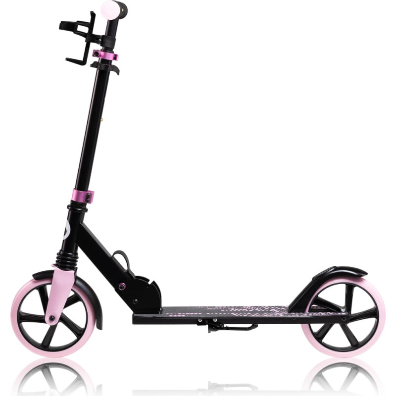 Lionelo paspirtukas Luca Black Carbon Pink