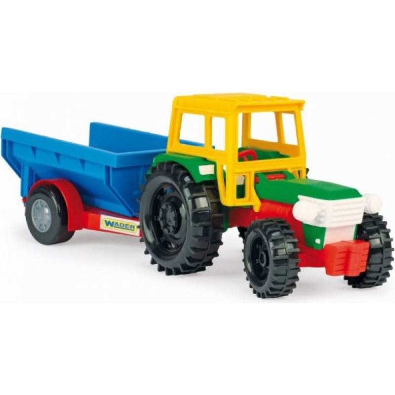 Wader 35001 Color Cars - Traktor z Przyczepą