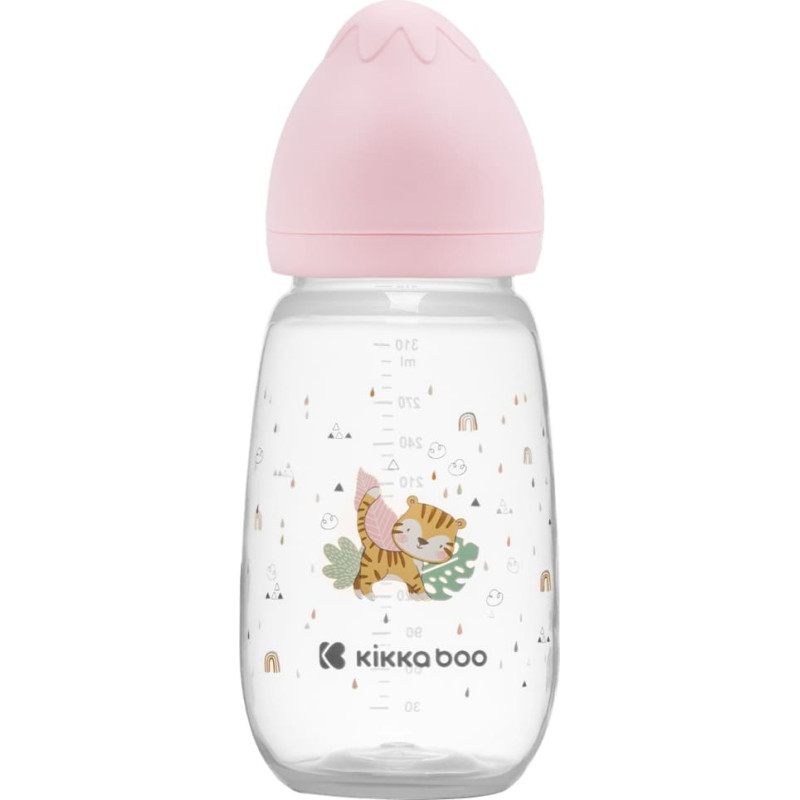 PP feeding bottle 310ml Savanna Pink