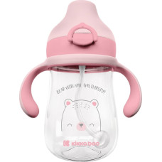 Tritan sippy cup with spout 300ml Bear with me Pink