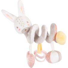 Horizontal spiral toy Rabbits in Love