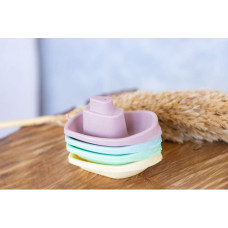 Elfiki Kudikiams žaislas Eco Dėžutėje 4 valčių rinkinys