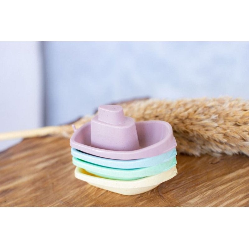 Elfiki Kudikiams žaislas Eco Dėžutėje 4 valčių rinkinys