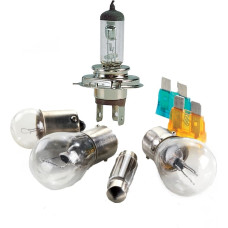 Grand Prix Halogen H4 bulb kit complete with fuses 