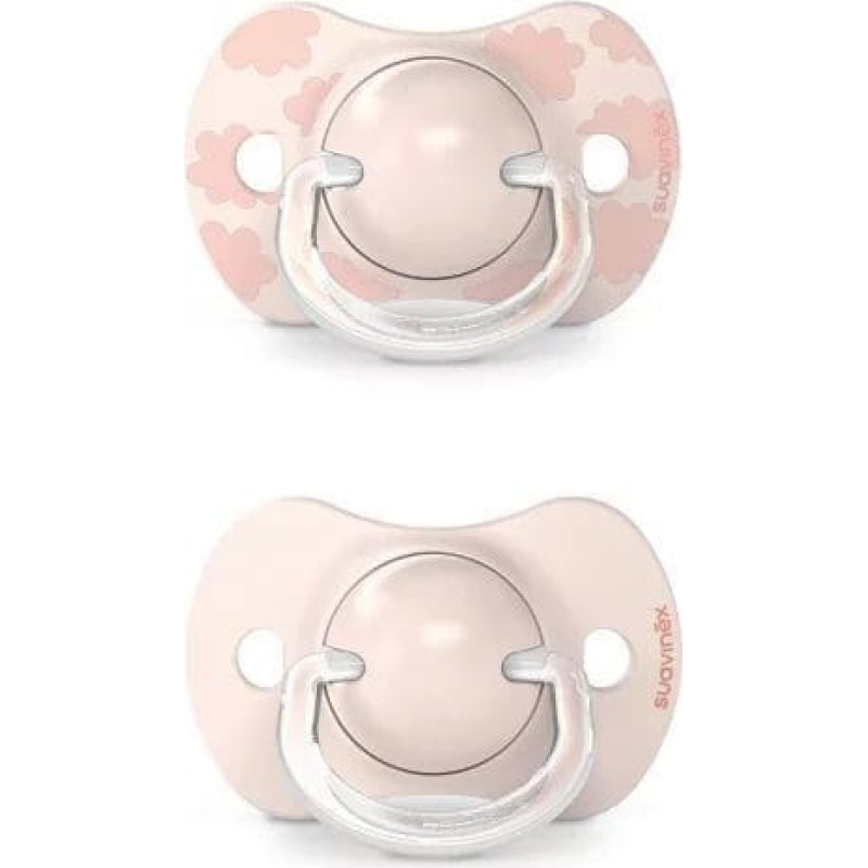 Suavinex 083164 čiulptukas SX PRO 0-6 2PCS DREAMS PINK 308271