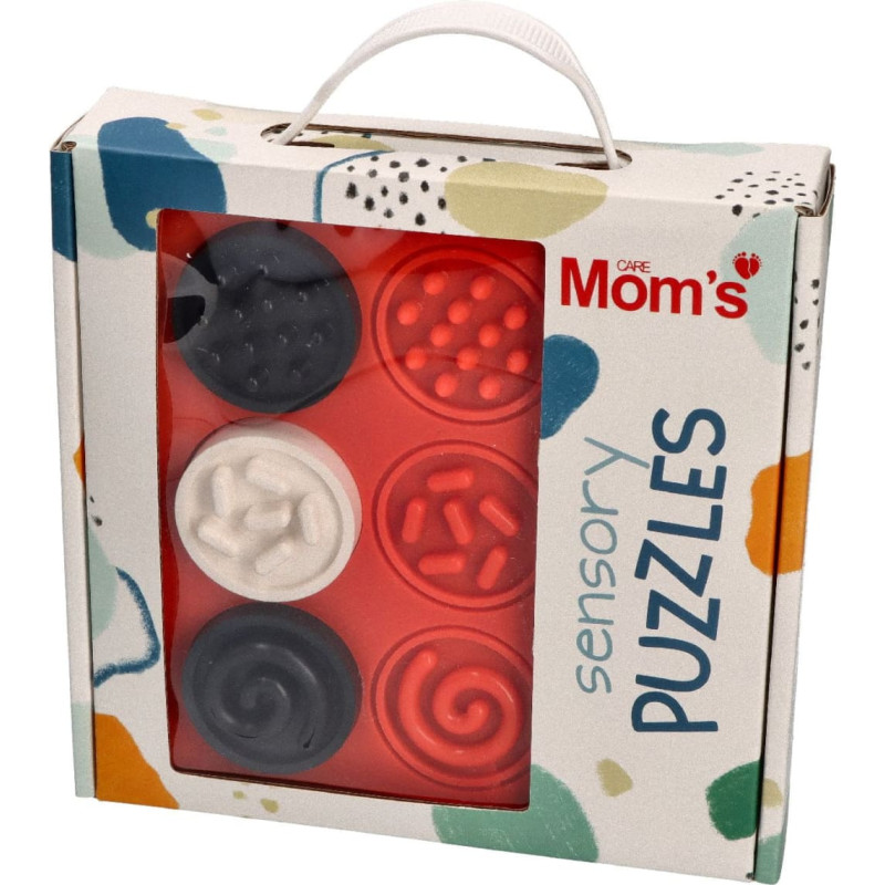 Mom's Care HENCZ 843 Puzzle sensoryczne k&oacute;łeczka kontrastowe