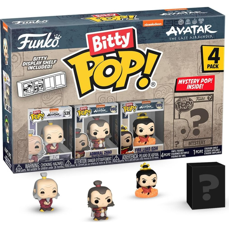 Funko 73057 Funko Bitty POP 4PK Avatar TLA Series 2