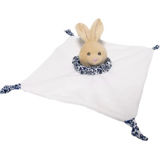 Tulilo Toy Blanket - 94215 - MILUŚ -  BUNNY with heart shape nose - BEIGE - size 25 cm