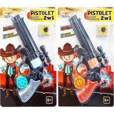 PISTOLET 2w1 NA KAPISZONY I KULKI