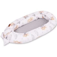 Sensillo BABY NEST MUSLIN TEDDY GREY