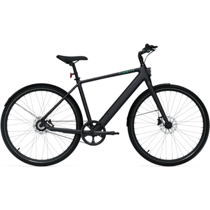 Tenways Elektrinis dviratis TENWAYS CGO600 PRO (2025) Midnight Black (L)