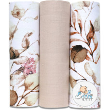 Ega Kids Diaper - SET - 21204 - MUSLIN - EGA - size 60x80 cm  - nr 6