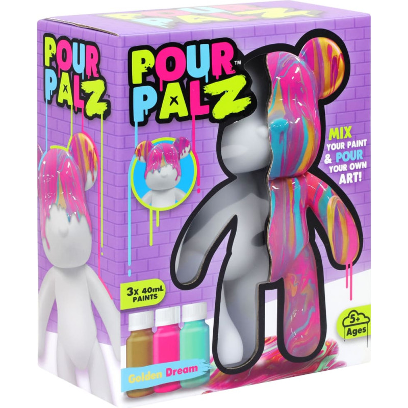 Pour Palz DIY dažomas lokys &ndash; &bdquo;Uogų Sprogimas"