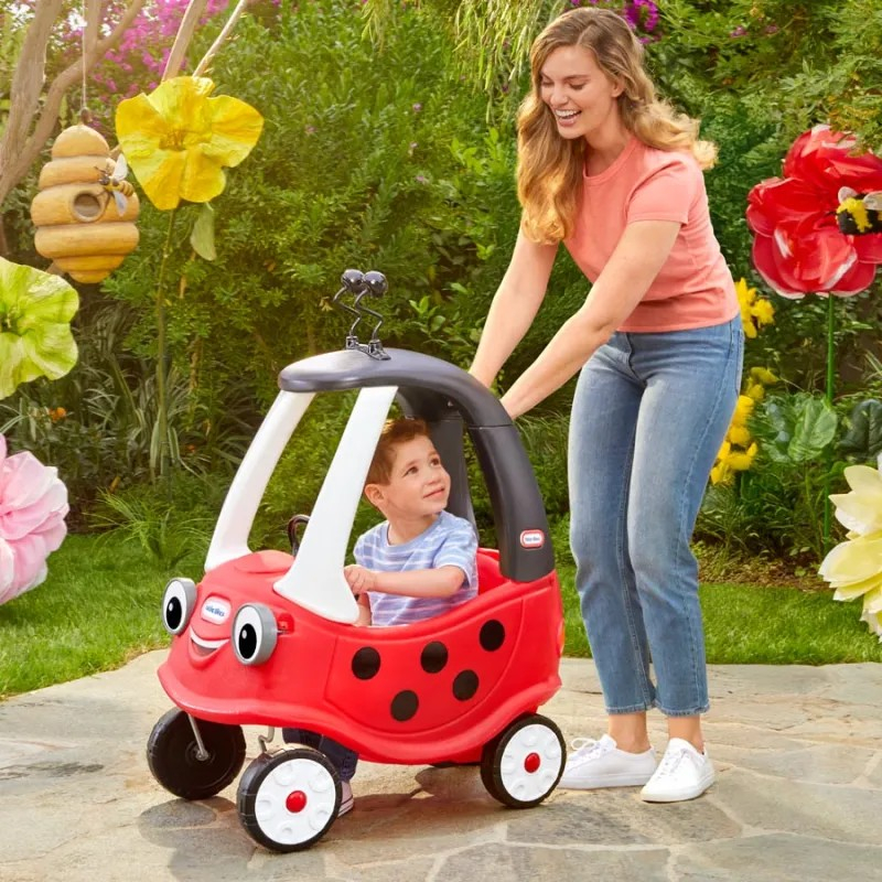 Little Tikes Cozy Coupe-Ladybird vaikiška paspiriama mašinėlė, modelis 170584-PE13