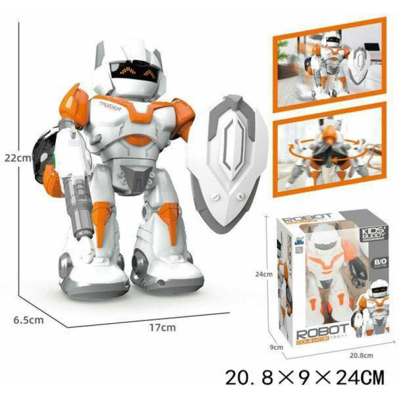 HIPO 58762 robotas su baterijomis